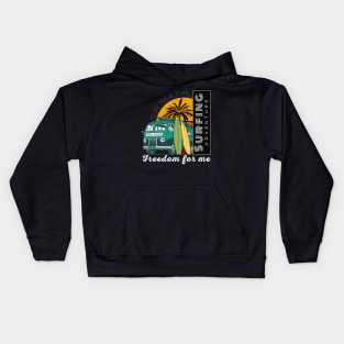 Surfing adventure Kids Hoodie